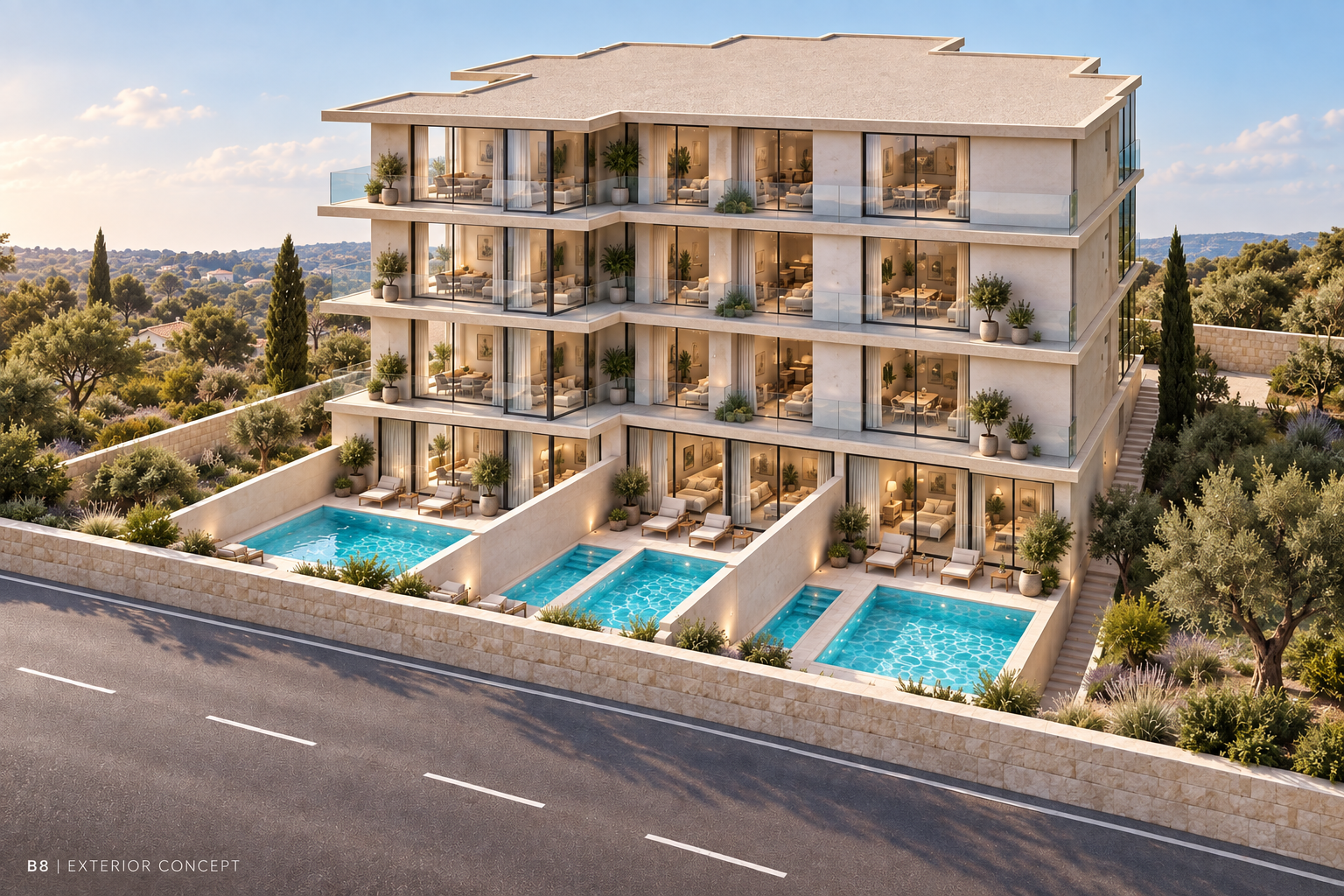 Jasmine Resort New Zone B8 exterior concept